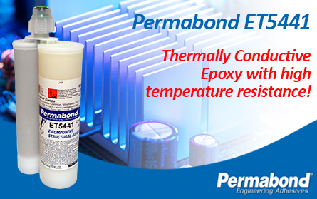 Permabond Europe 推出新型導(dǎo)熱耐高溫環(huán)氧樹脂